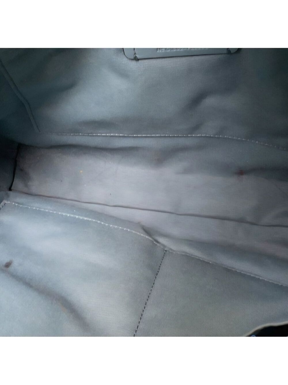 Coach Light Blue Leather Tote - Picture 6 of 6